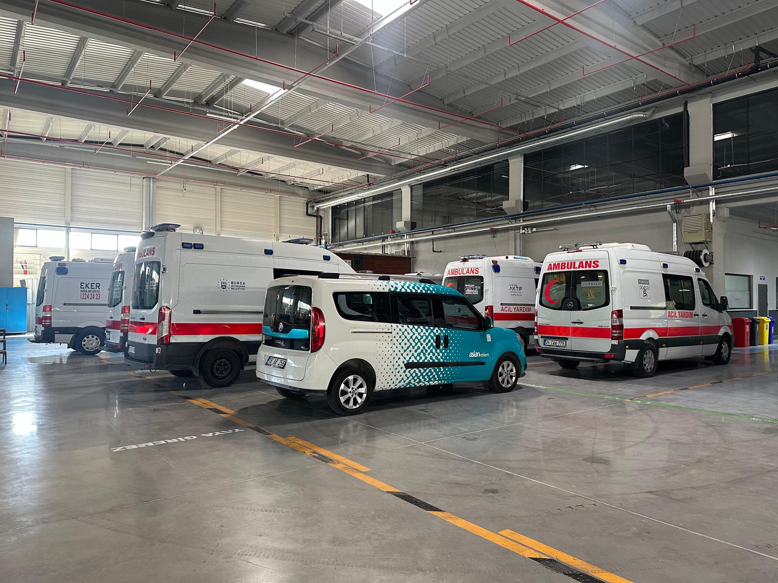 Mercedes Sprinter Acil Yardım Ambulansı Kaplama EN1789